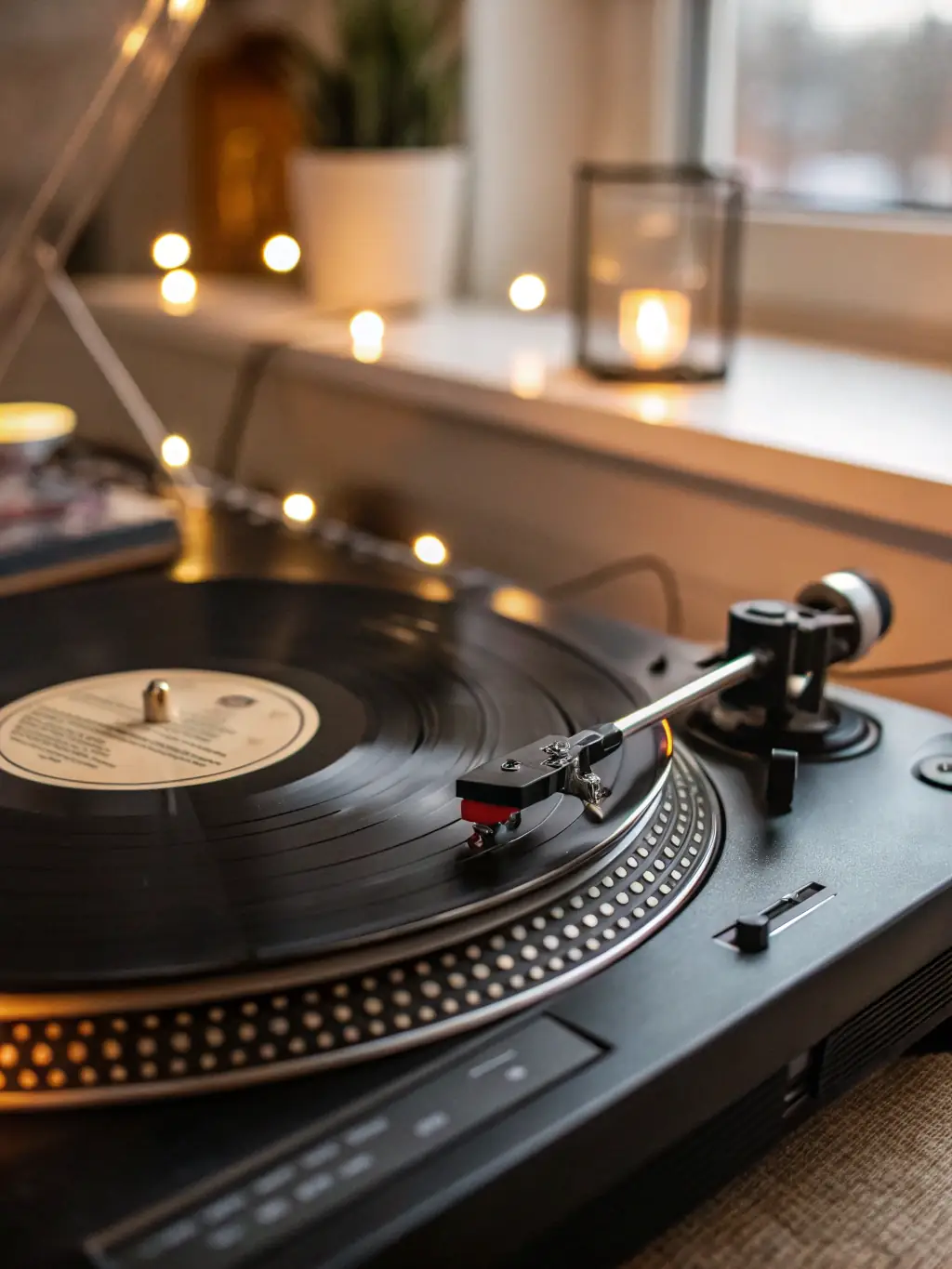 A vinyl record with the ILLUSION SONORE label on it, displayed alongside digital distribution platforms on a computer screen, representing the label's support for artists.